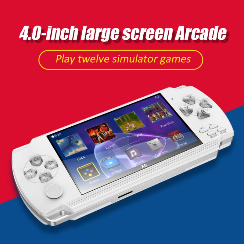 Consola de Videojuegos Portátil X6 | 1500 Juegos Clásicos Incluidos