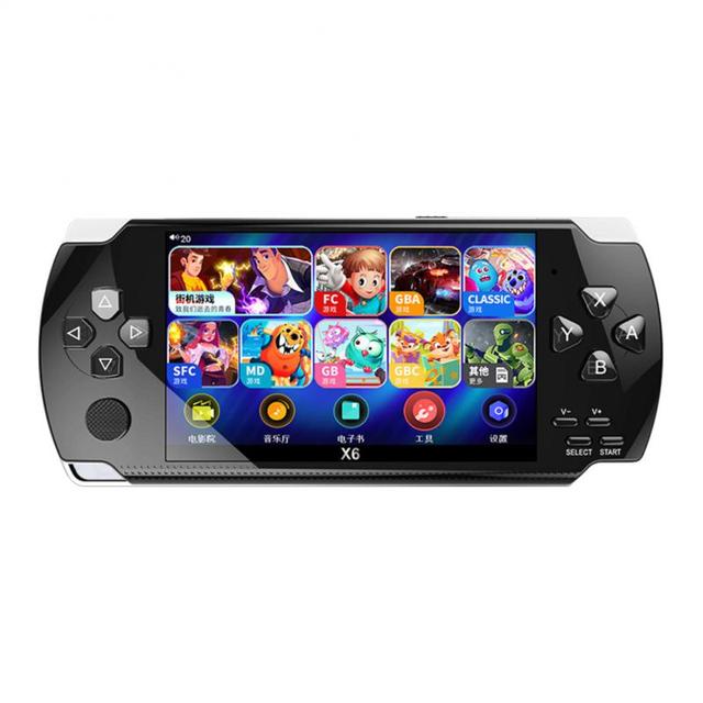 Consola de Videojuegos Portátil X6 | 1500 Juegos Clásicos Incluidos