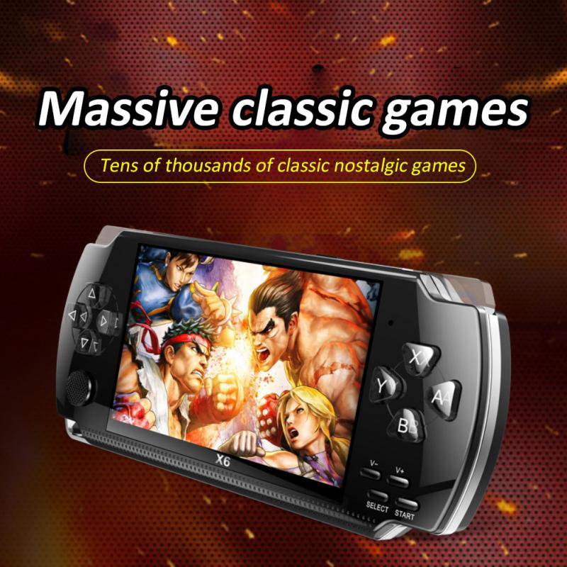 Consola de Videojuegos Portátil X6 | 1500 Juegos Clásicos Incluidos