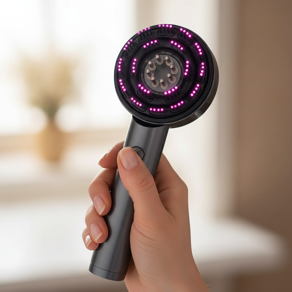 Close up LED rosa